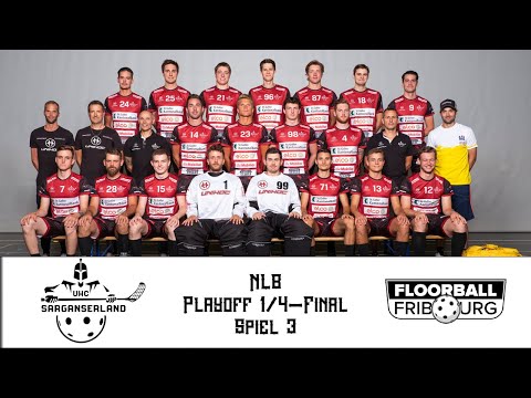 NLB Playoff 1/4-Final UHC Sarganserland vs. Floorball Fribourg
