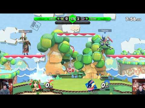 EVAC 20/9/19 - SSBU - Jacko (Palutena) vs DF | Taicho (Greninja) - Winners Semis