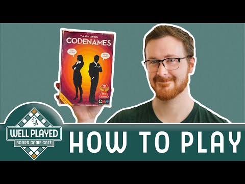 How to Play Codenames - Game Tutorial by Well Played Board Game Café