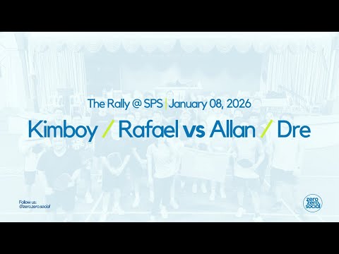 January 08, 26 | Kim Boy & Rafael vs Allan & Dre | Zero Zero Social