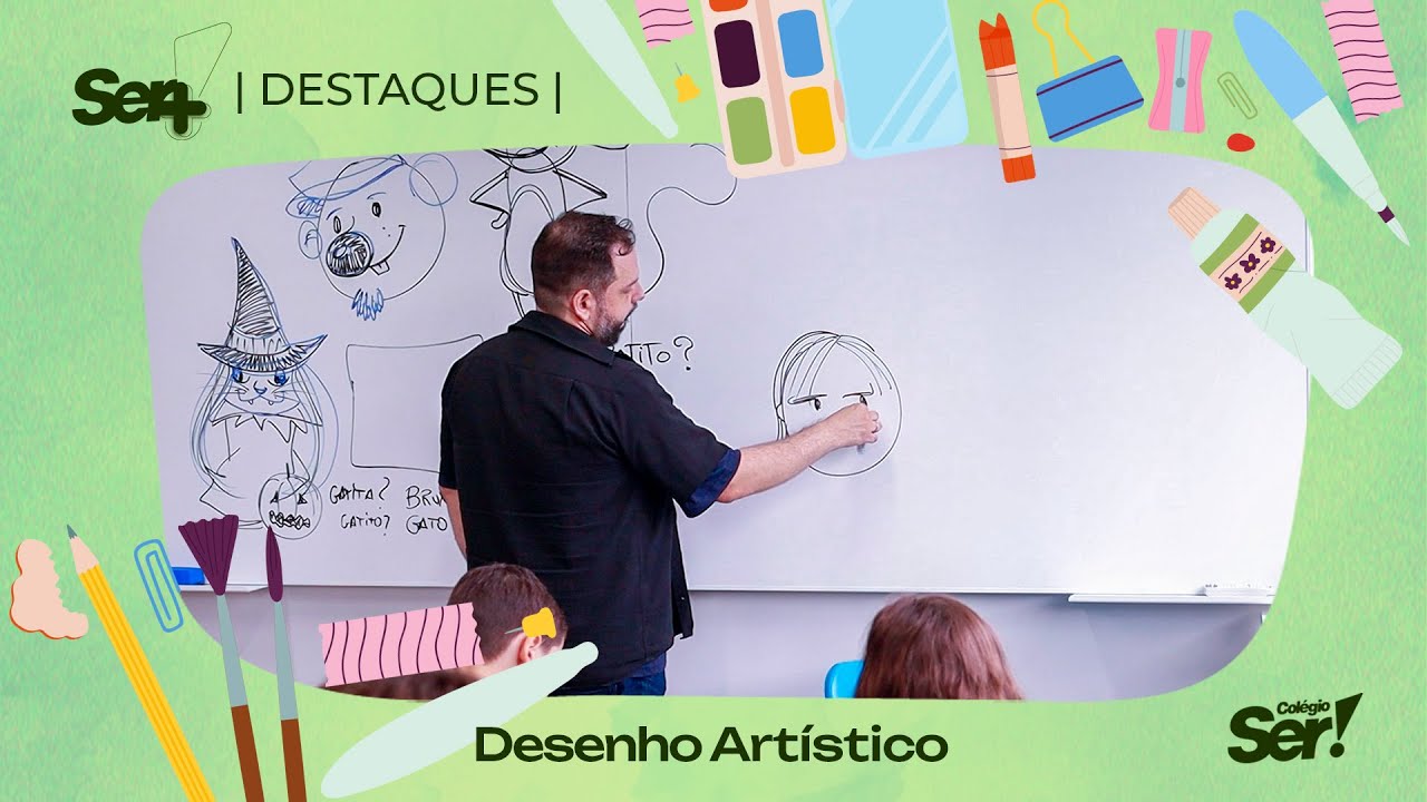 Ser! + Destaques - Desenho Artístico