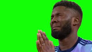 Arsenal Fan green screen