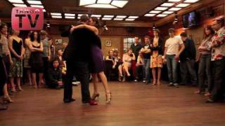 Vladimir Vereschagin & Natalia Molokova, Russia, Moscow, Milonga "El Colectivo", 14.03.2010(4)