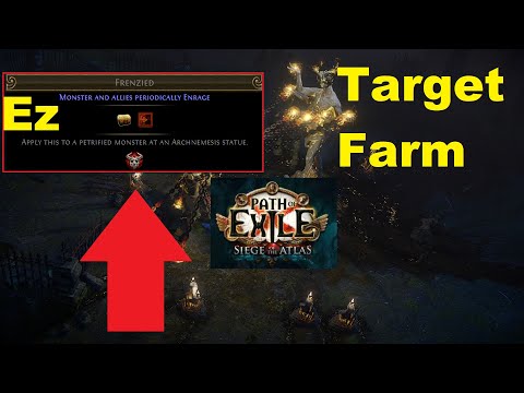 [Poe 3.17] How To Target Farm Archnemesis Modifiers (Frenzied, Echoist, Sentinel) in Siege - 953