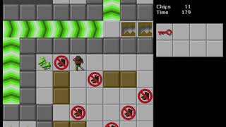 Let's Play Chip's Challenge: Walls of CCLP4 - Part 19 - A Sokoban of Many Layers