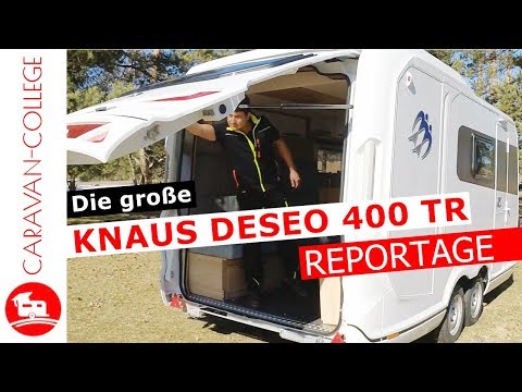 KNAUS DESEO 400 TR - VORSTELLUNG & TEST - CARAVAN-COLLEGE