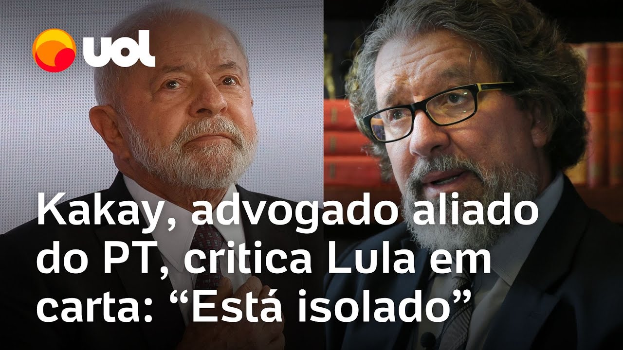 Kakay, advogado aliado do PT, escreve críticas a Lula em carta: 'Está isolado'