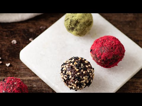 Energy Balls mit Datteln in 5 Minuten – Gesunde Energiebomben