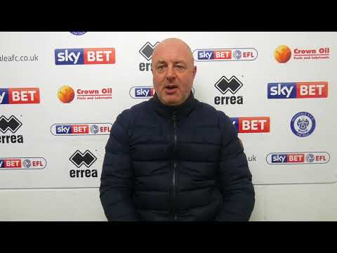 INTERVIEW | Keith Hill Post-Lincoln City (Checkatrade Trophy 2017/18)