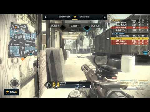EGL12 Spring Open : CheckMate vs Safe.Unleash : WBR3 - Map 3