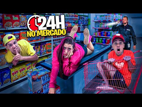 PASSAMOS A NOITE NO SUPERMERCADO *Deu ruim!