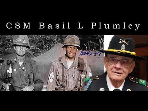 Command Sergeant Major Basil Plumley - A True Badass, We were Soldiers