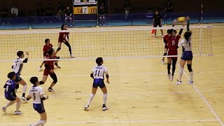 【2025近畿大会・準々決勝】金蘭会 vs 親和女子　第２セット＜女子バレーボール＞