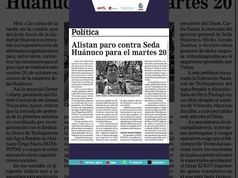 ¡UN SOLO PUÑO, UNA SOLA FUERZA! ¡FENTAP Y SUTAPHTM, FIRMES EN LA LUCHA!
