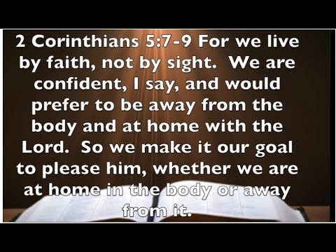 2 Corinthians 5:7-9 Billy Graham - By Faith and With Confidence