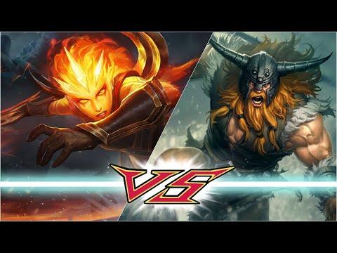 DIANA vs OLAF | JUNGLE GAMEPLAY | WILDRIFT