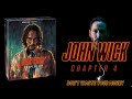 John Wick Chapter 4 4k Ultra HD Bluray Collector's Edition Unboxing. (Don't Waste Your Money)