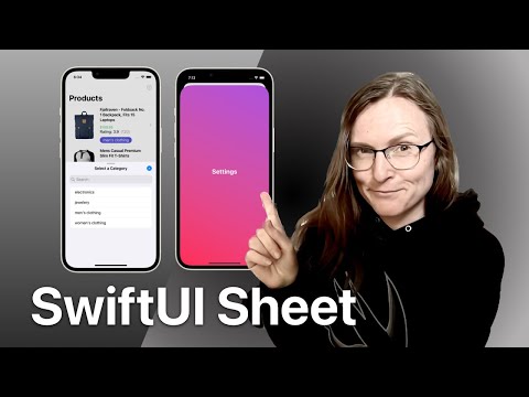 SwiftUI Presentations with Modals, Bottom Sheets, and FullScreen cover in iOS