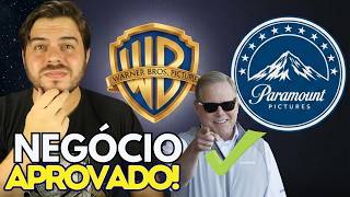 APROVADO!! WARNER E PARAMOUNT VÃO SE FUNDIR!