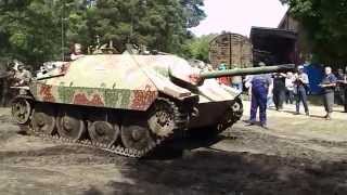 preview picture of video 'Jagdpanzer Hetzer 38 t Jüterbog 2014'