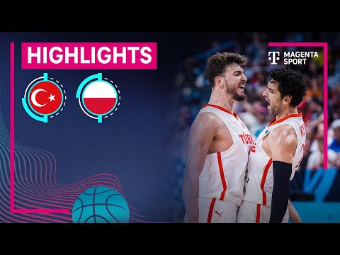 Alperen Sengün mit Triple-Double! Türkei - Polen, Highlights | FIBA EuroBasket 2025 | MAGENTA SPORT