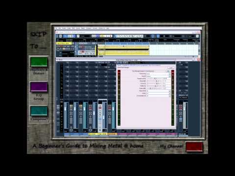 A Beginner's Guide to Mixing Metal at Home - Episode 2 (The Bass)