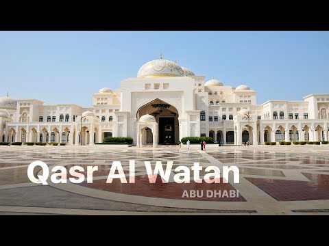 Qasr Al Watan – The Majestic Presidential Palace of Abu Dhabi (4K)
