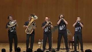 Gomalan Brass Quintet - Libertango LIVE IN TOKYO