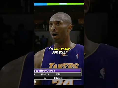 When Ron Artest tried to trash talk Kobe Bryant 😂