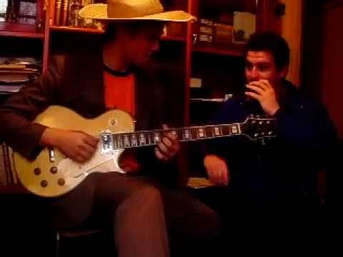 Gaudérios apavorando na guitarra e na gaita