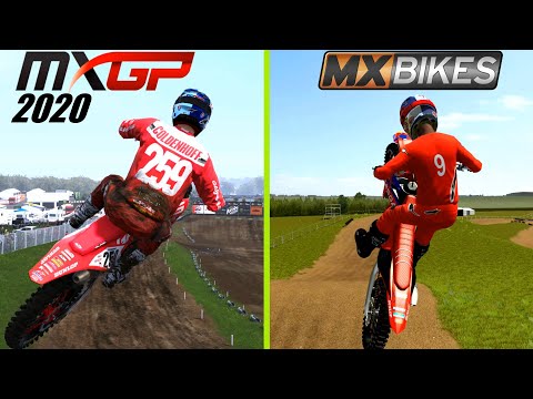 MXGP 2020 VS MXBIKES | Direct Comparison | GASGAS 2021
