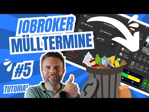 Mega Smart Home Hack: Mülltermine automatisch auf ioBroker visualisieren!