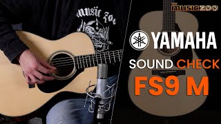 Video thumbnail for Sound Check Demo Video: Yamaha FS9 M Acoustic Guitar by The Music Zoo