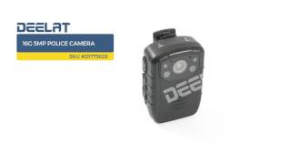 16G 5MP Police Camera