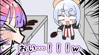 どこに置くのっ？！！？！！！！【兎田ぺこら/綺々羅々ヴィヴィ/hololive/ホロライブ 手描き】