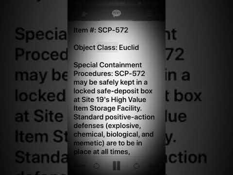 Scp 572 Katana of Apparent Invincibility