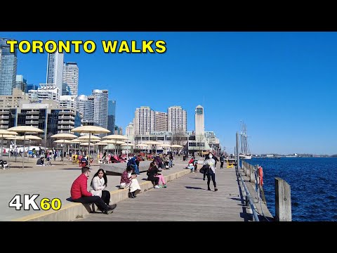 Downtown Toronto Waterfront SPRINGS to Life Walk (March 20, 2021)