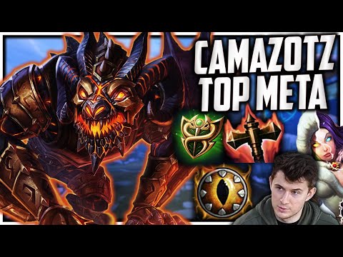 RANKED CAMAZTOZ SOLO WITH HEL... THIS IS CRINGE OP!