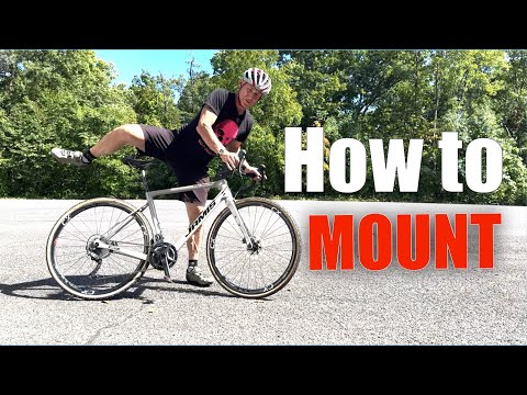 How to get on/off a bike