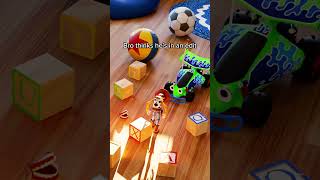 Toy Story: Woody thinks he&#39;s in an edit