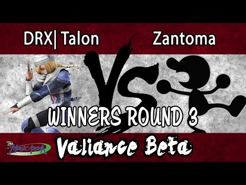 Valiance β - DRX Talon (Sheik) vs. Zantoma (G&W) - WR3 - Smash 4 - Wii U