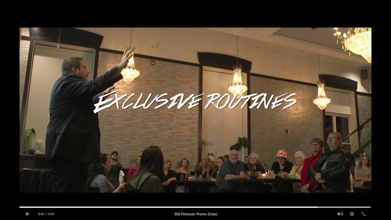 Promotional video thumbnail 5 for Corporate Magician Bill Peterson