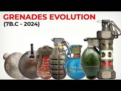 Evolution Of Hand Grenade (680AD-2024)