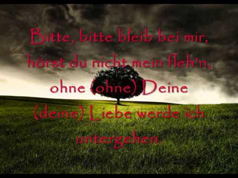 L'âme Immortelle- Bitte Bleib [Lyrics]