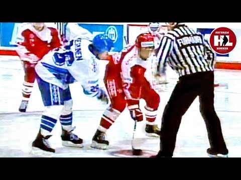 26.04.1991. Чемпионат мира. (HD) Швейцария - Финляндия | WC1991. Switzerland - Finland. 04/26/1991