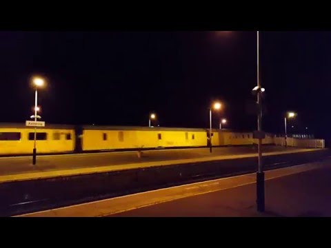 Colas Rail Freight Class 37  on 356P Peterborough to Derby Network Rail test train via Saint Pancras