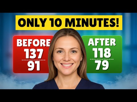 SENIORS, Workout To Lower Your BP Permanently – 10 Minutes Per Day