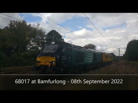 68017 at Bamfurlong - 08th September 2022