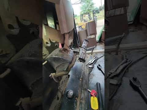 John Deere  tilt  steering  strut replacement