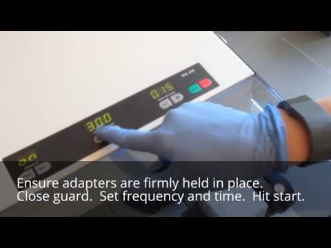 How to use the MM400 Mixer Mill